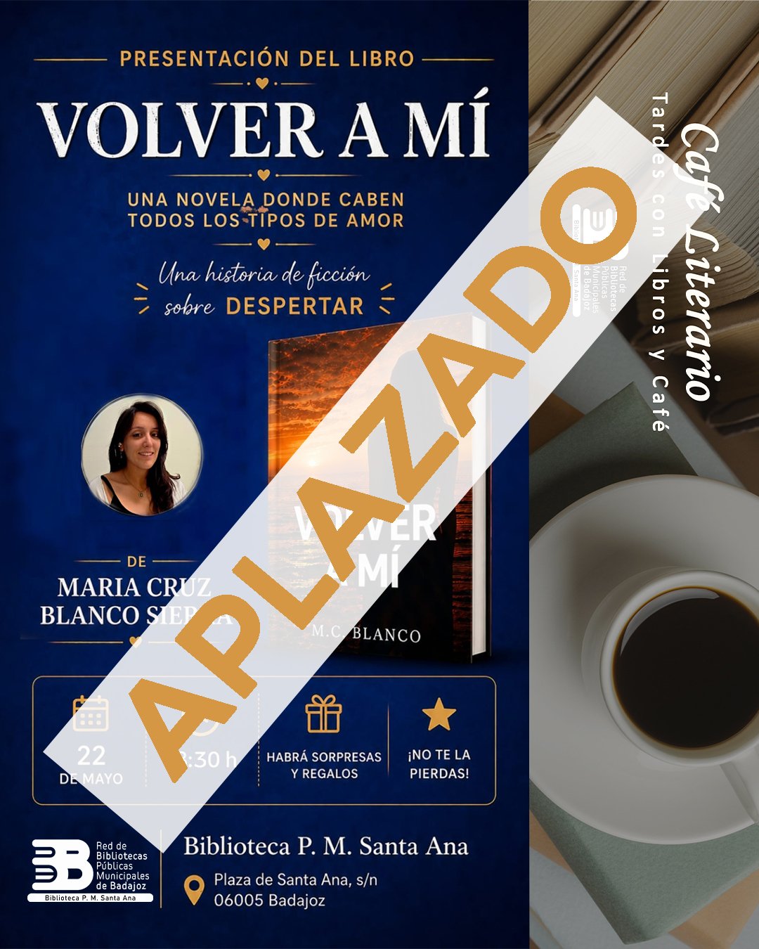 Presentación «Volver a mi» de Mari Cruz Blanco